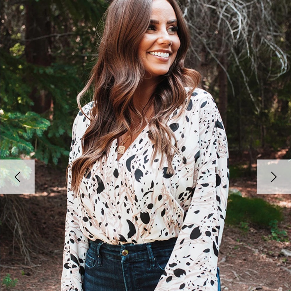 Buddy love ARIANA KIMONO SLEEVE BODYSUIT - MADAGASCAR